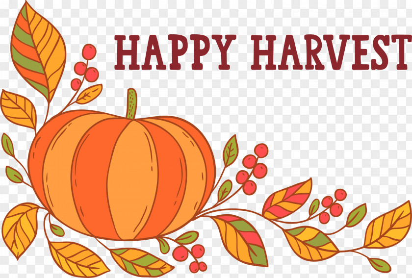 Happy Harvest PNG