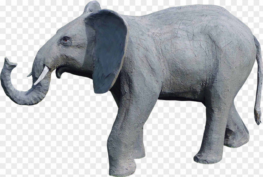 Figuren Aus PE FlatTier Indian Elephant African Animal Tier.art Wolfgang Herbst PNG