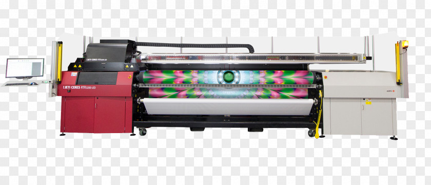 Inkjet Material Printing Roll-to-roll Processing Wide-format Printer Flatbed Digital PNG