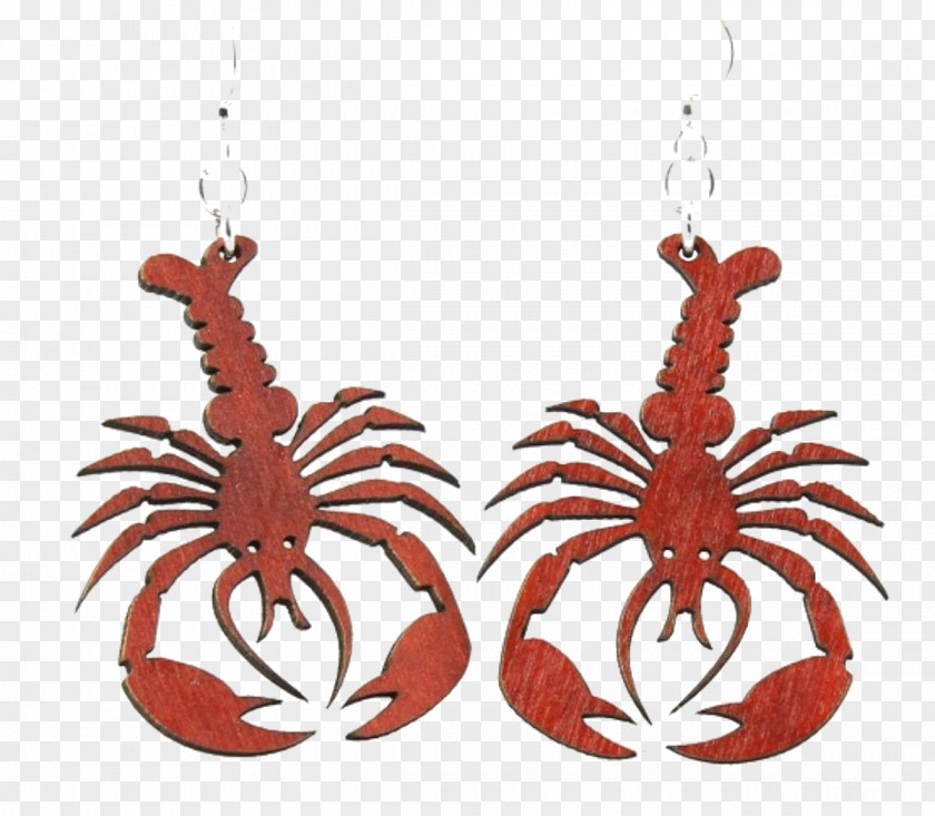 Lobster Earring Jewellery Decapoda Animal Source Foods PNG