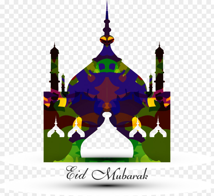 Ramadan Card Festival Mosque Eid Mubarak Al-Fitr Clip Art PNG