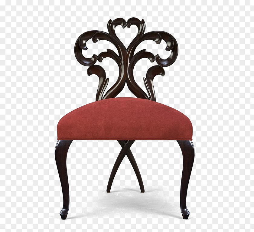 Red Chair Table Nightstand Furniture Couch PNG