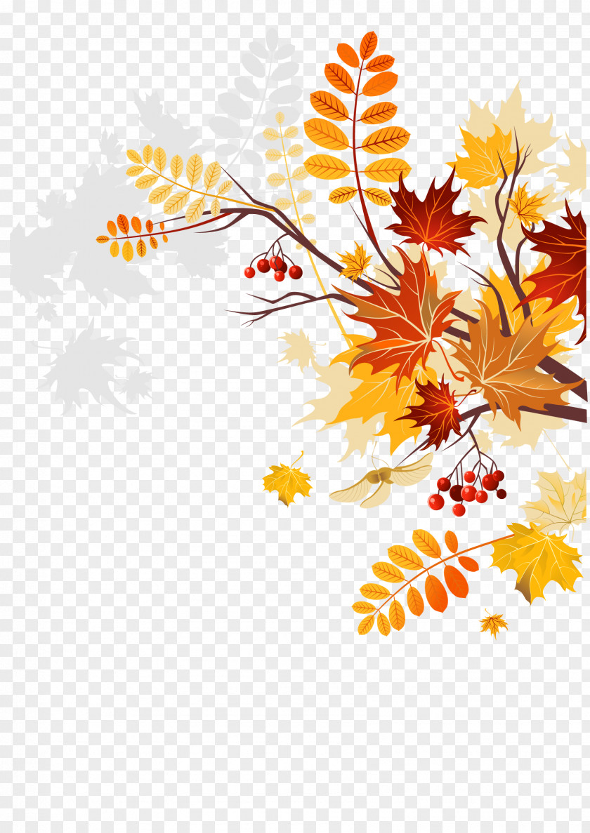 The Autumn Leaves Are Easy To Download Royalty-free Clip Art PNG