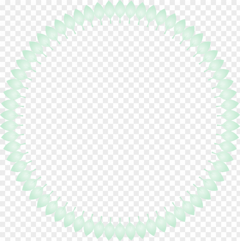Circle Green Point Pattern Font PNG