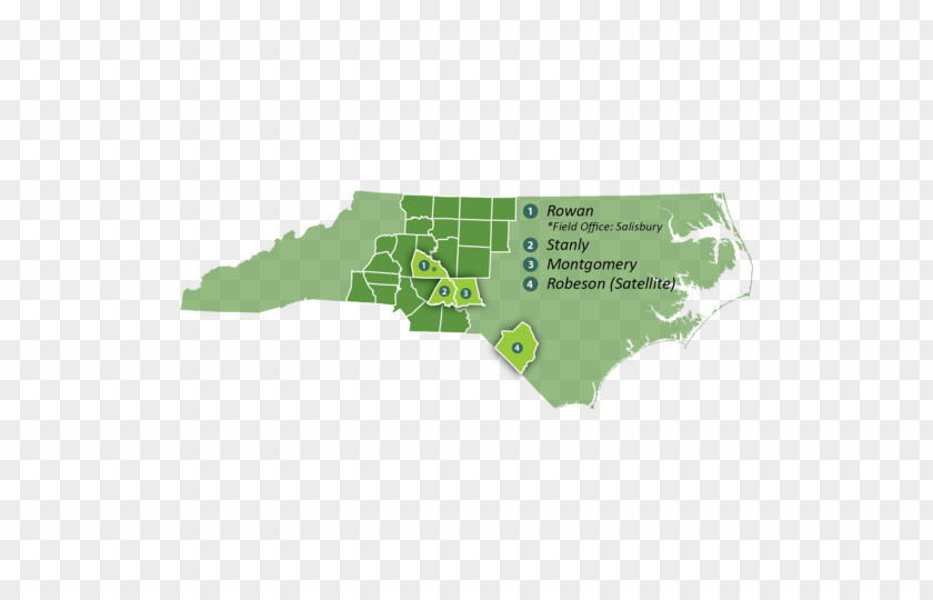 Map North Carolina PNG