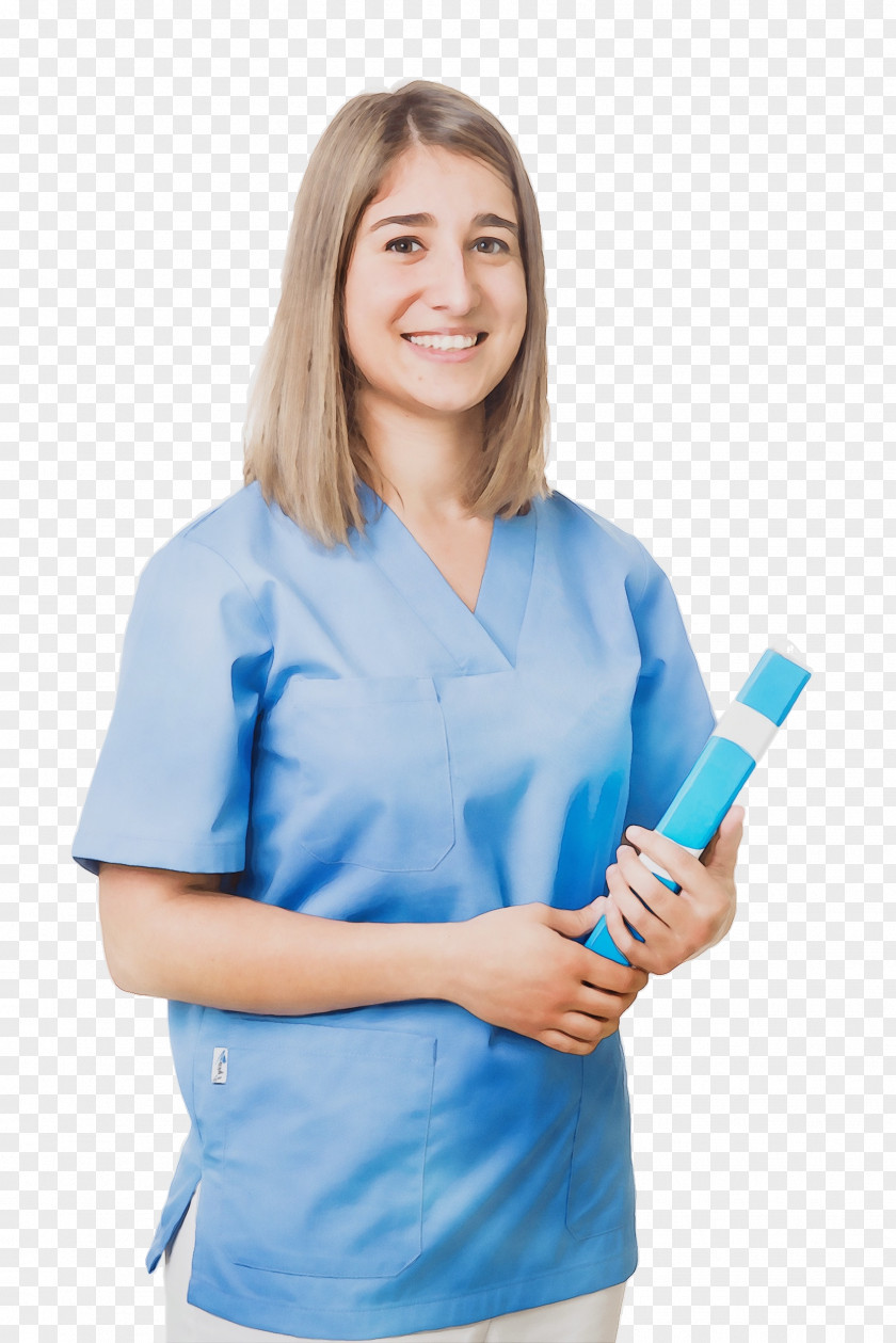 Medical Assistant Arm Hospital Gown Scrubs Workwear PNG