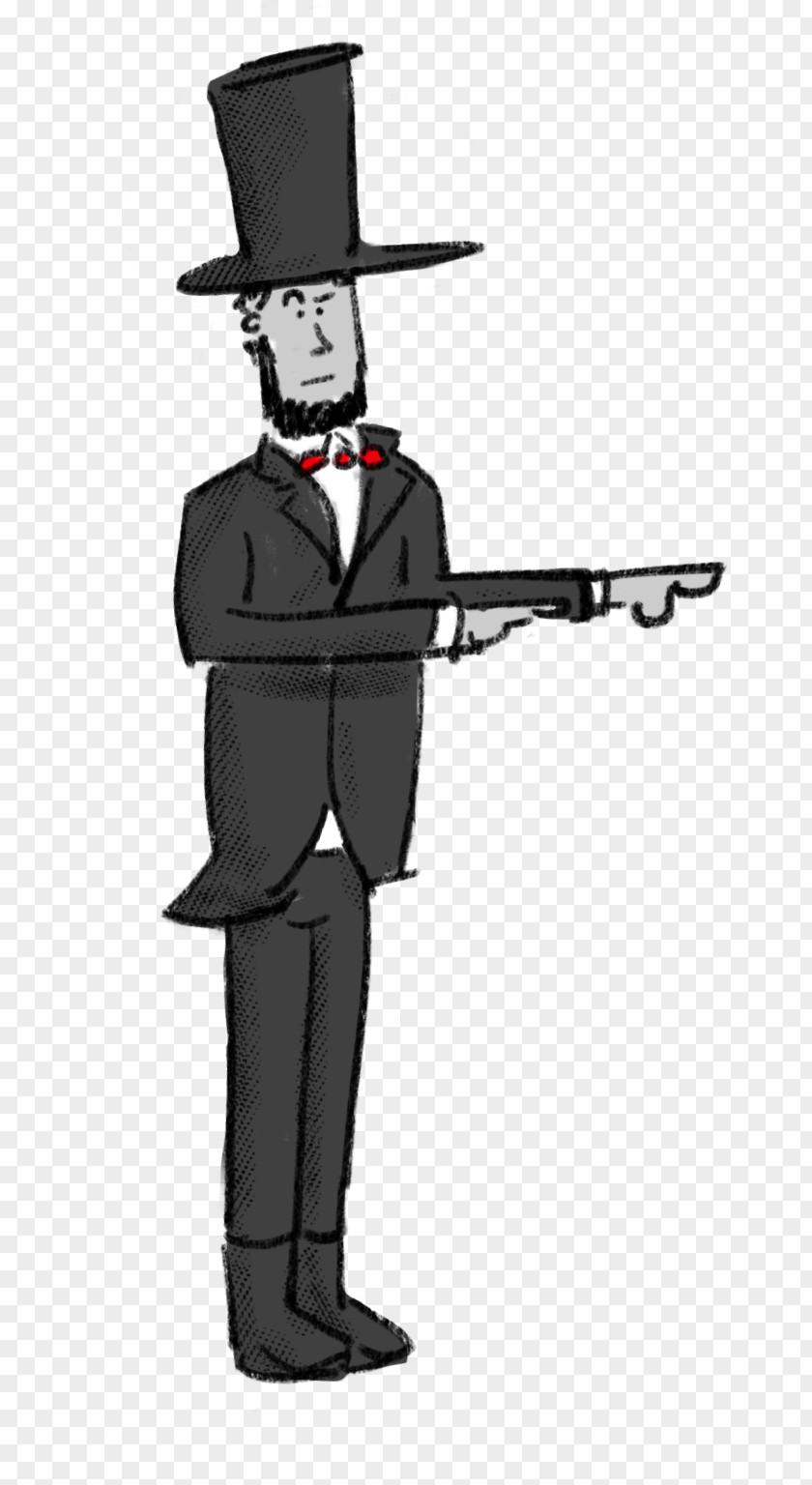 Abe Lincoln Gettysburg Address Illustration Cartoon Character Headgear Fiction PNG