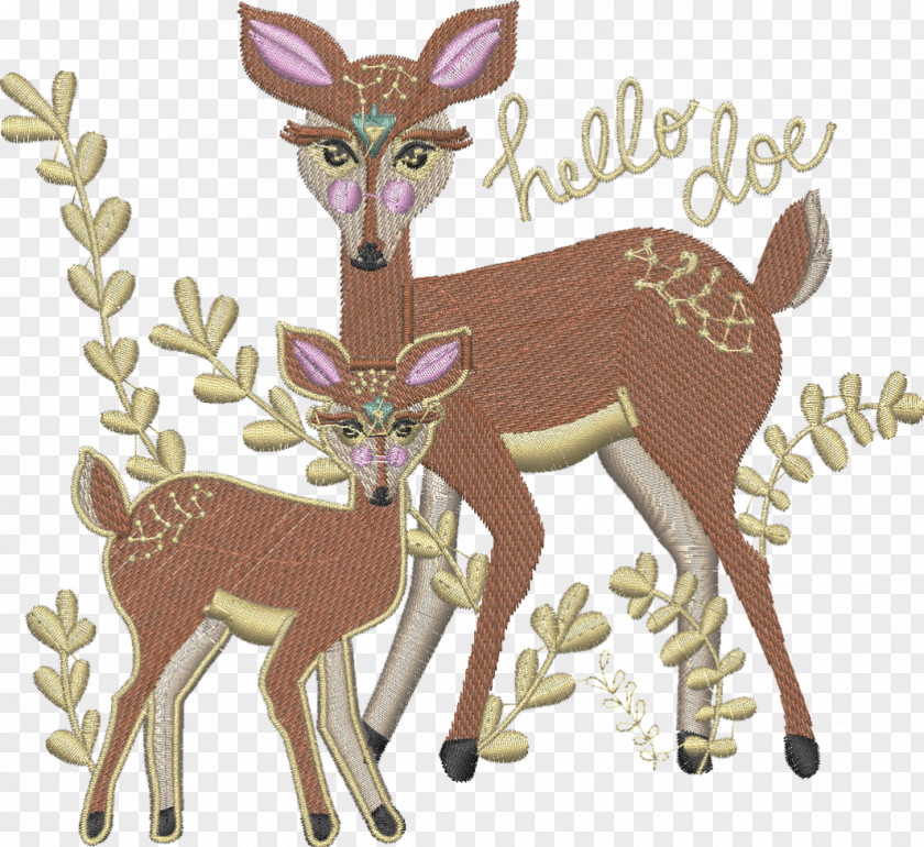 Antelope Whitetailed Deer Reindeer Cartoon PNG