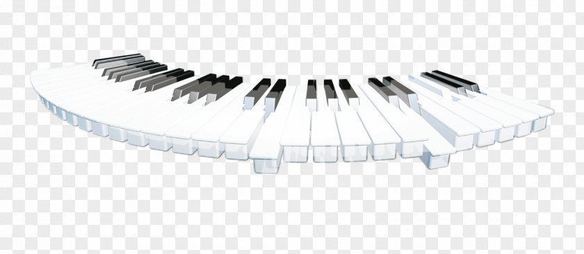 Cartoon Arc-shaped Black And White Keyboard Keys Computer PNG