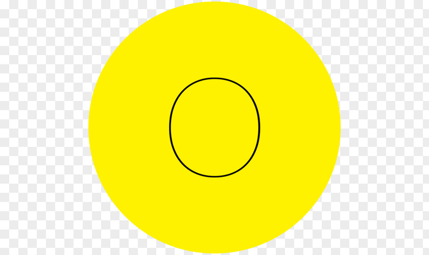 Circle Polygon Yellow Color PNG