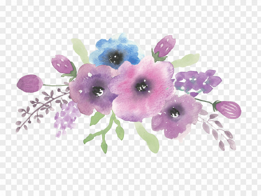Flower Watercolor Painting Drawing Watercolor: Flowers PNG