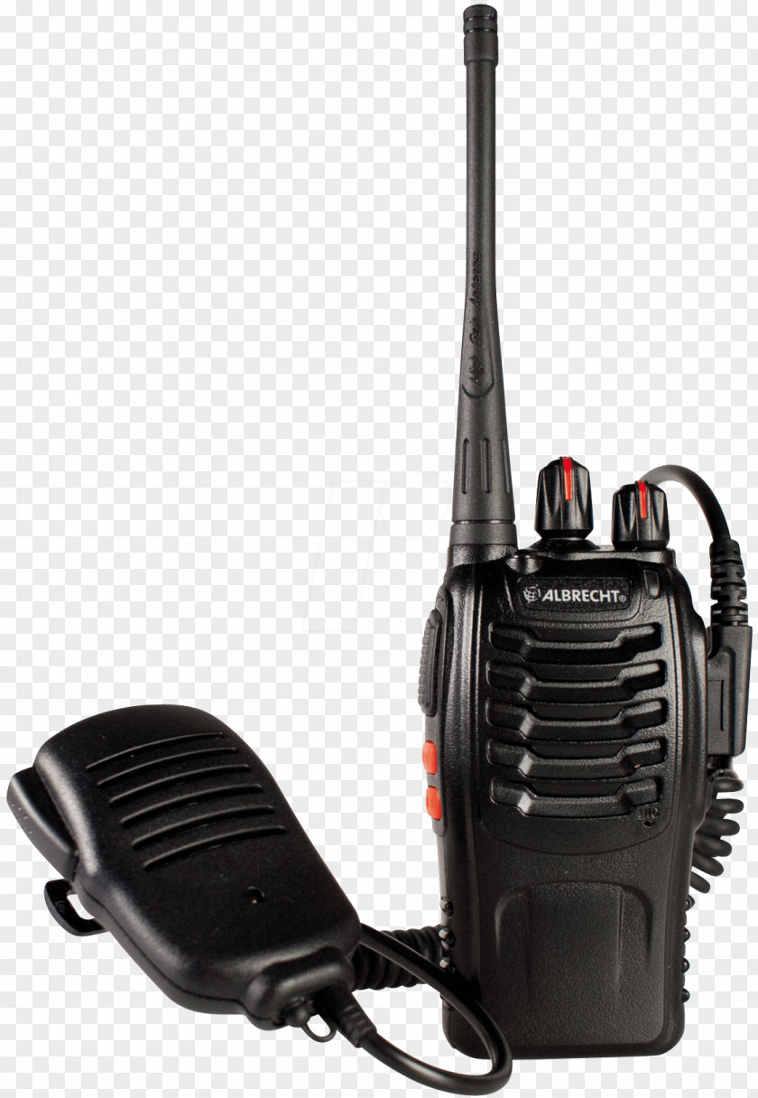 Mik PMR446 Walkie-talkie Conrad Electronic PNG