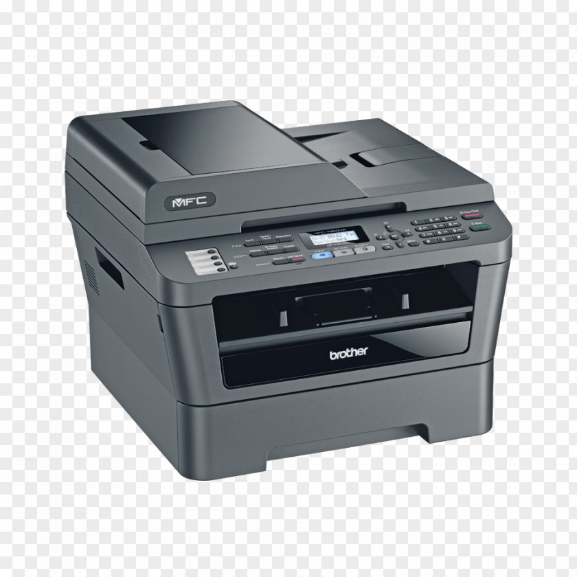 Printer Multi-function Brother Industries Laser Printing Image Scanner PNG