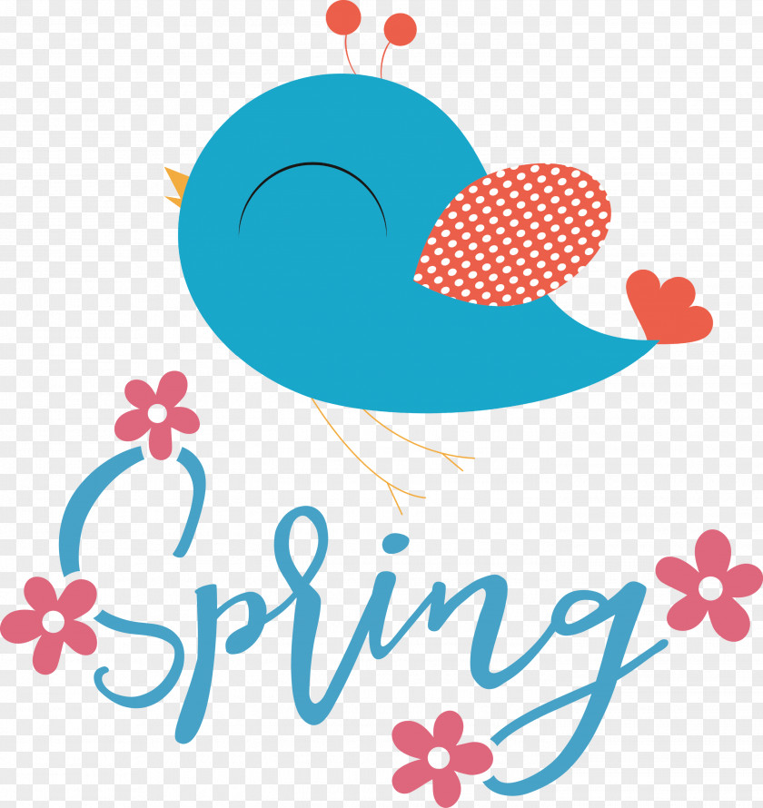 Spring Bird PNG