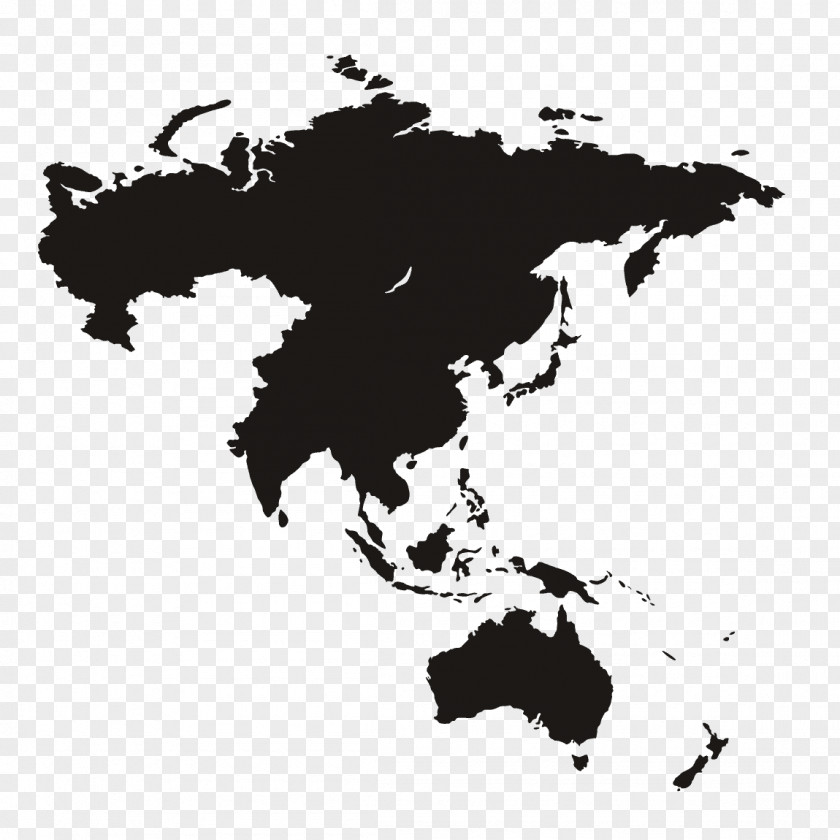 Asia Pacific Map World Globe PNG