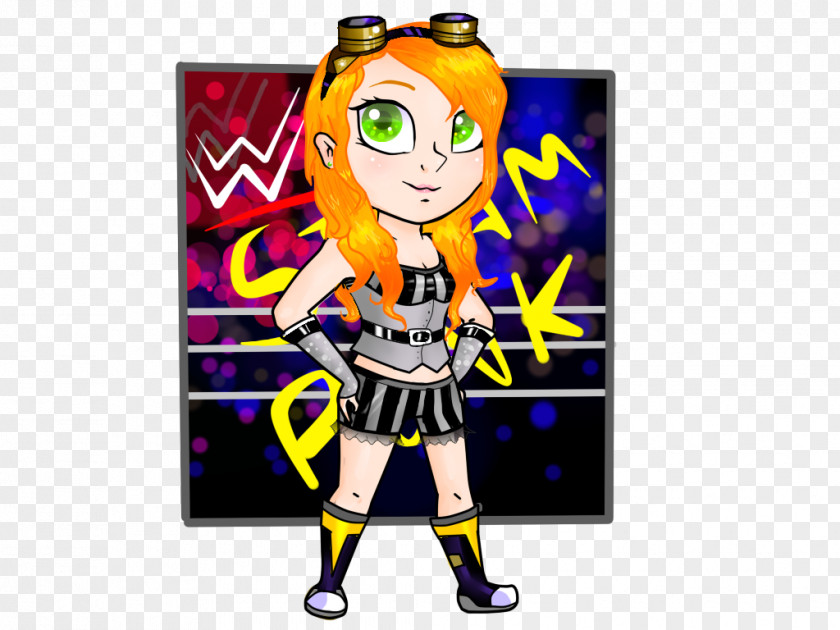 Becky Cartoon Character Font PNG