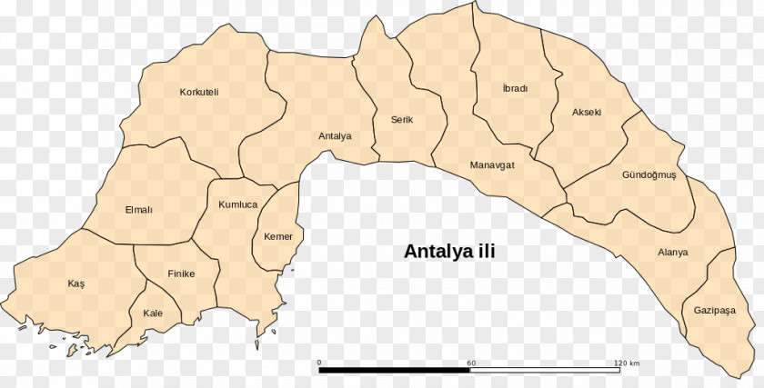Map Antalya Mahmutlar Alanya Turkish Riviera PNG