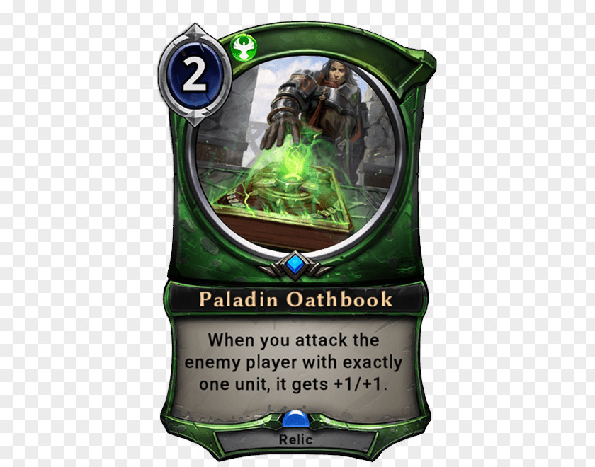 Paladin Calling Card Eternal Hearthstone Game Playing PNG