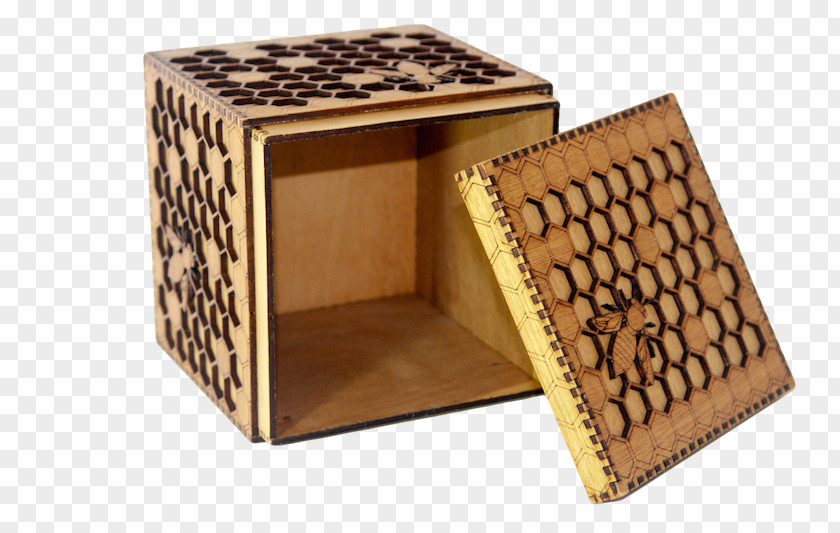 Wooden Box Beehive Honeycomb Beekeeper PNG