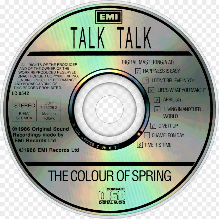 Believe Recordings 203 0 Foreigner The Colour Of Spring Talk Album PNG