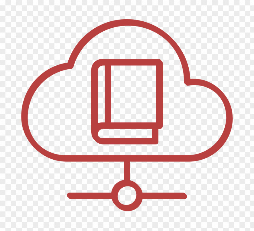 Book Icon School Cloud PNG