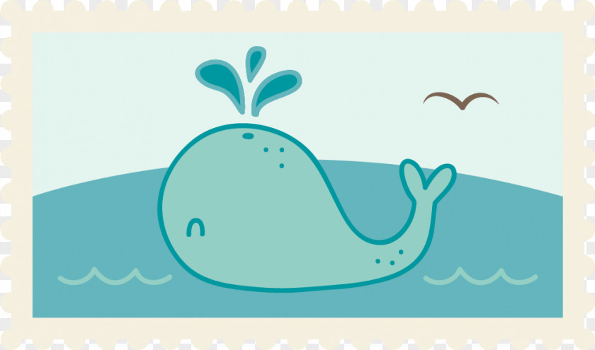 Cartoon Whale Water Jet Download Clip Art PNG