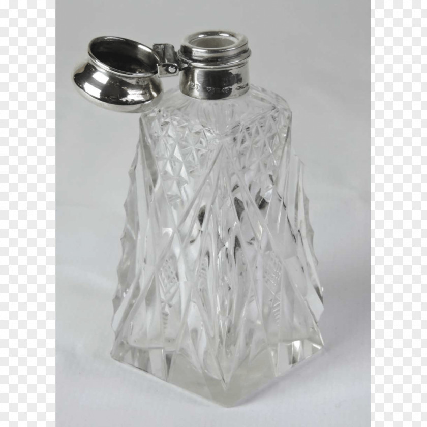 Glass Bottle Lead Crystal Lid PNG