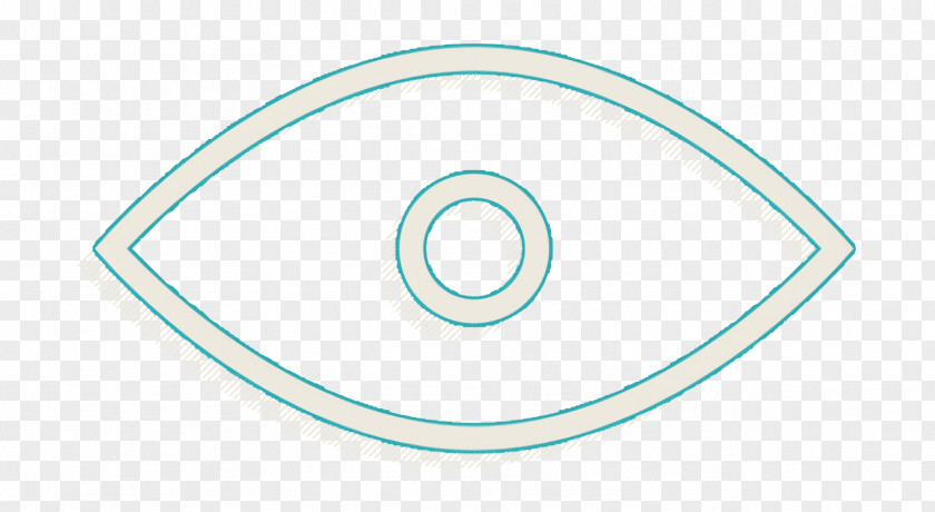 Pupil Icon Eye IOS7 Set Lined 1 PNG