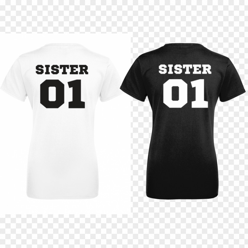 T-shirt Sports Fan Jersey Sister Woman Sleeve PNG
