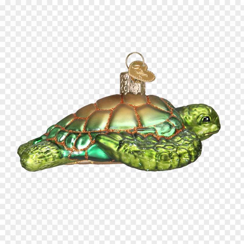 Turtle Christmas Ornament Tortoise Reptile PNG