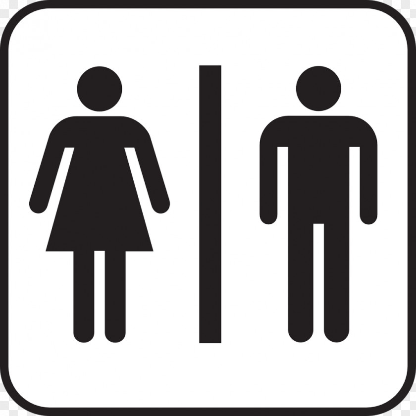 Unisex Public Toilet Bathroom PNG