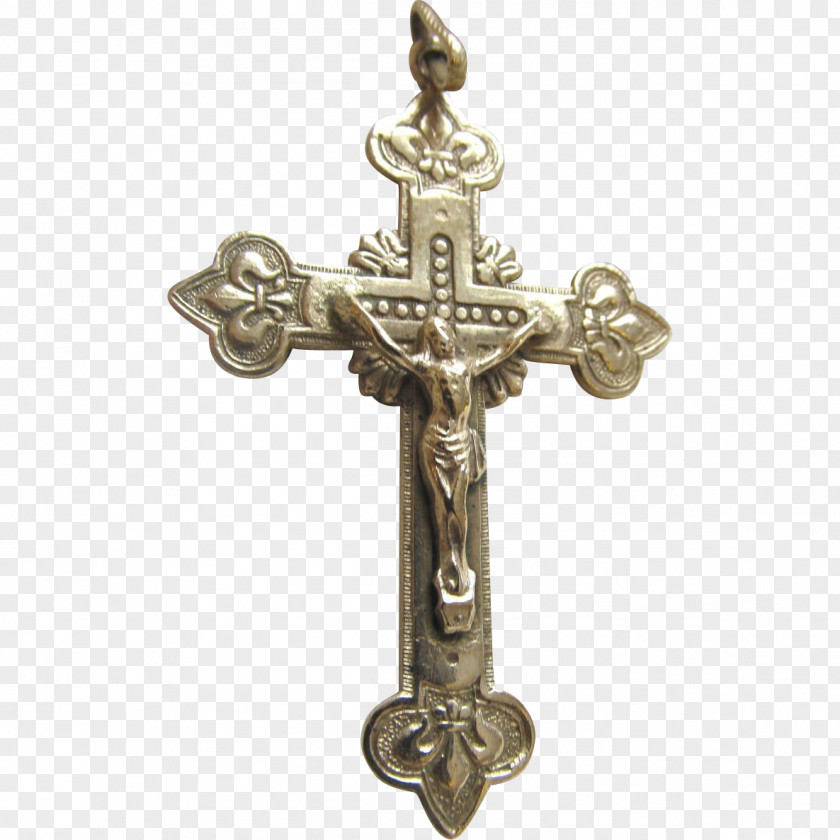Antique Jewelry Picture Material Crucifix Christian Cross Jewellery Pendant PNG
