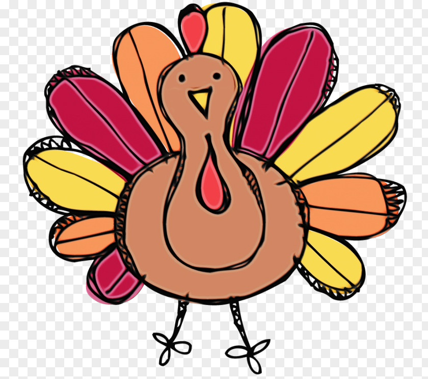 Bird Thanksgiving Dinner Turkey Drawing PNG