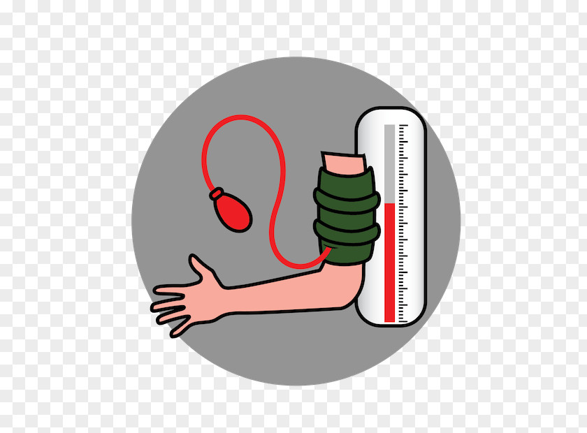 Blood Hypertension Pressure Measurement Sphygmomanometer PNG