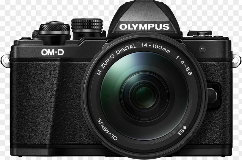 Camera Olympus OM-D E-M10 Mirrorless Interchangeable-lens Micro Four Thirds System Lens PNG