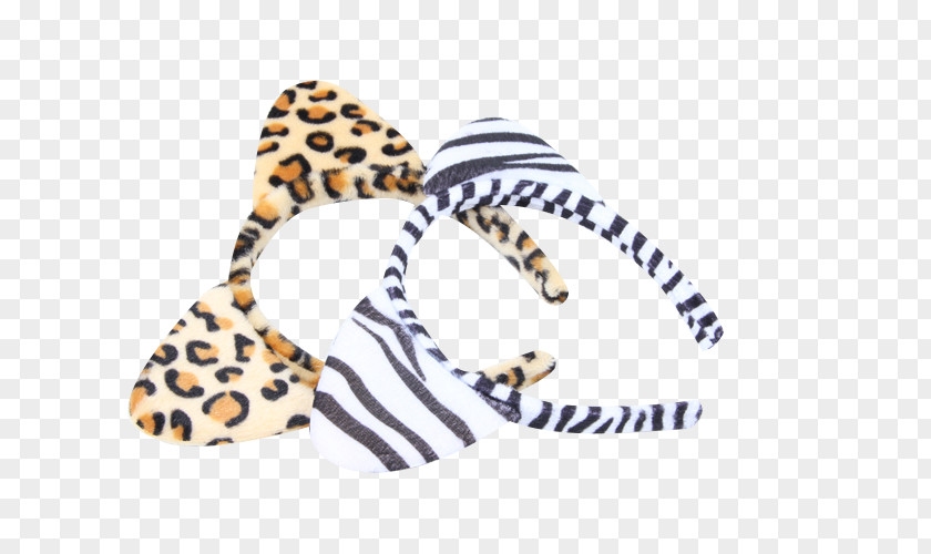 Cute Animal Pattern Headband Hairpin Download Zebra PNG