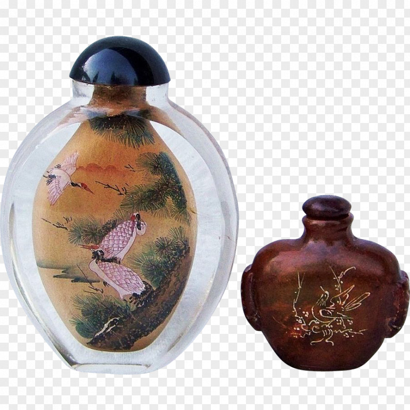 Glass Bottle Vase Pottery PNG