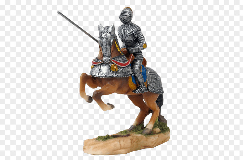 Horse Middle Ages Rearing Knight Lance PNG