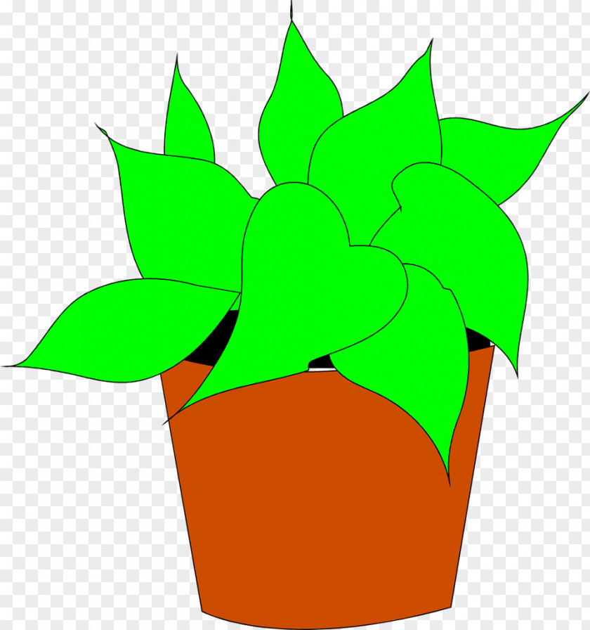 House Plants Clip Art Openclipart Illustration Free Content Image PNG