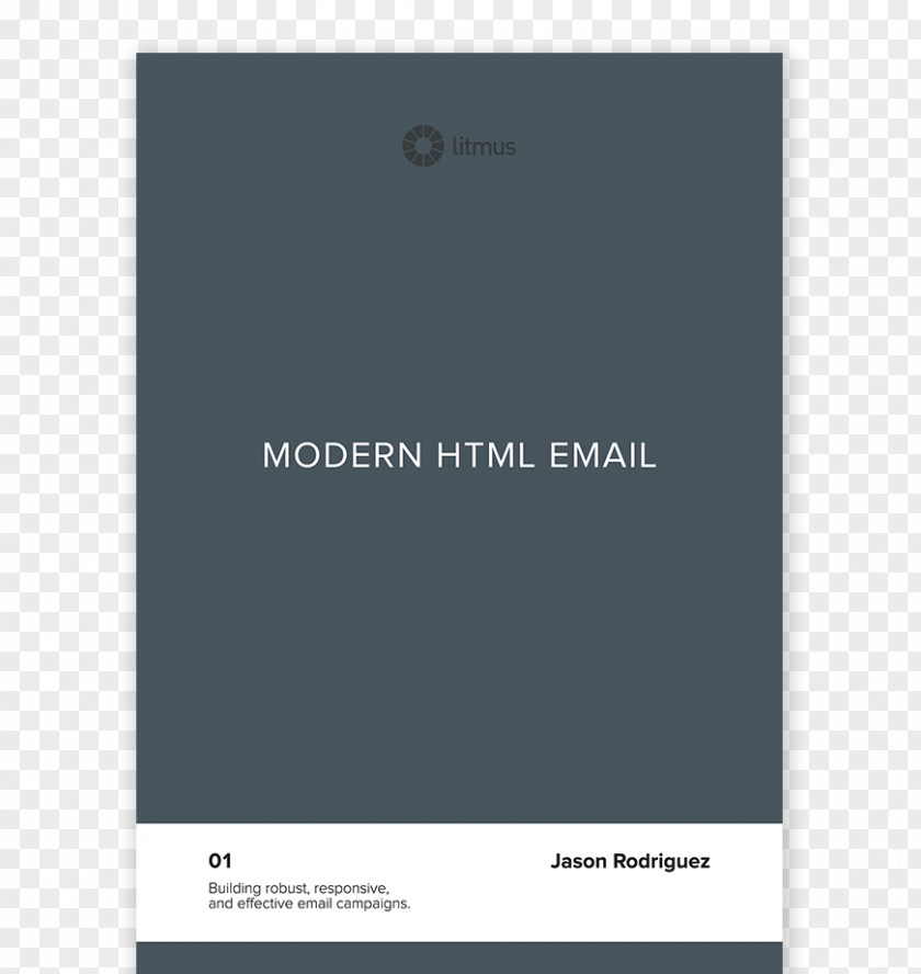 Modern Booklet Brand Font PNG