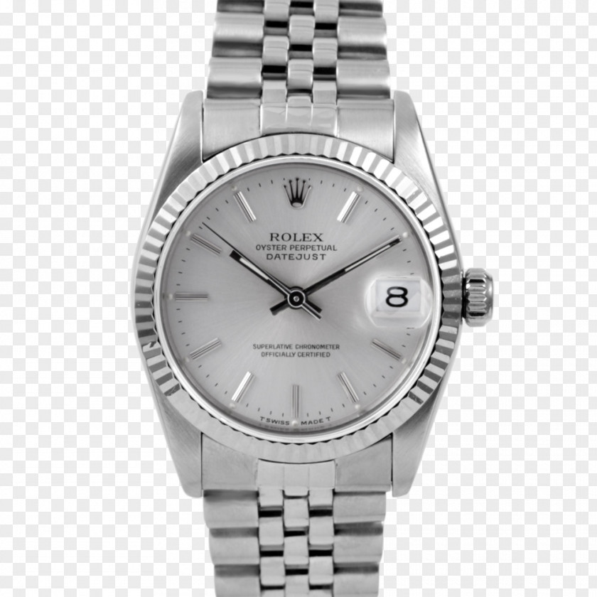 Silver Jubilee Rolex Datejust Submariner Watch Oyster PNG