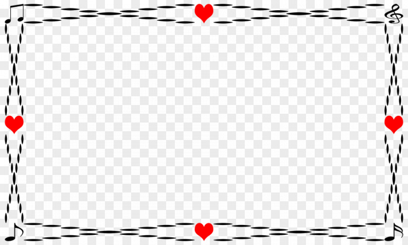 Simple Love Frame Picture Molding PNG