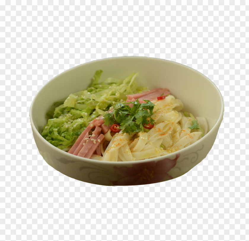 The Product Of Ham And Cabbage Soup Noodle Chinese Cuisine Thai PNG