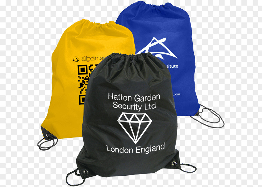 Bag Drawstring Brand Promotion Nylon PNG