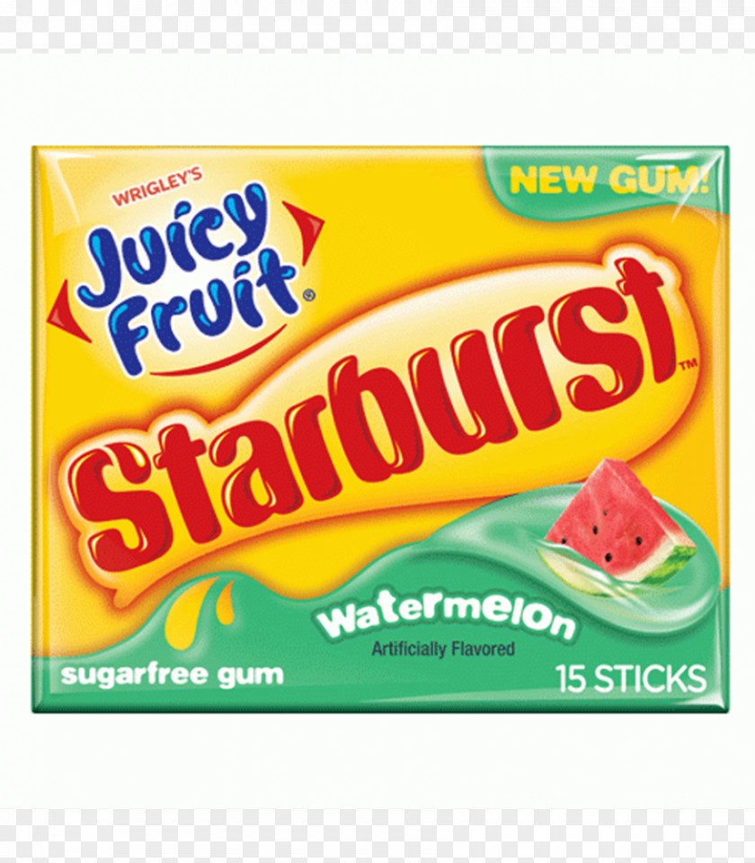 Chewing Gum Juicy Fruit Starburst Wrigley Company 0 PNG