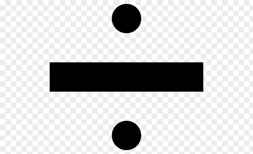 Mathematics Obelus Division Sign Symbol PNG