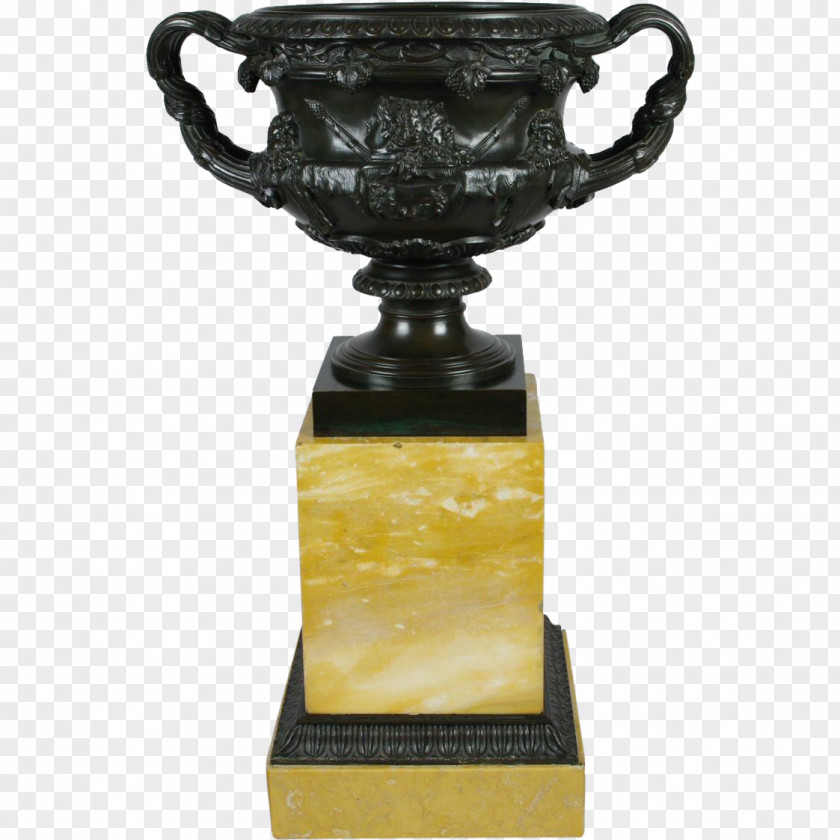 Vase Warwick Sculpture Urn Bronze PNG