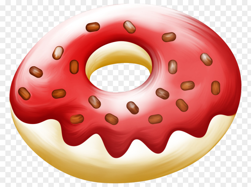 Cartoon Donut Doughnut Ice Cream Cupcake Pancake PNG