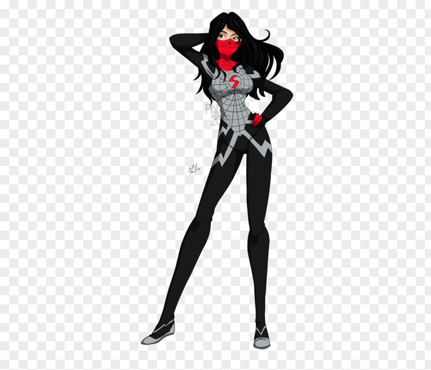 Marvel Cosplay Spider-Man Spider-Woman (Gwen Stacy) Heroes 2016 Silk PNG