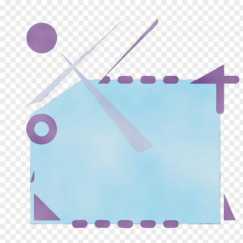 Rectangle Paper Product Watercolor PNG
